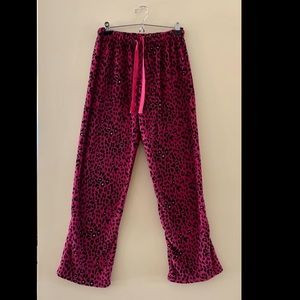 Pink Cheetah Print Pyjama Bottoms NEVER WORN!